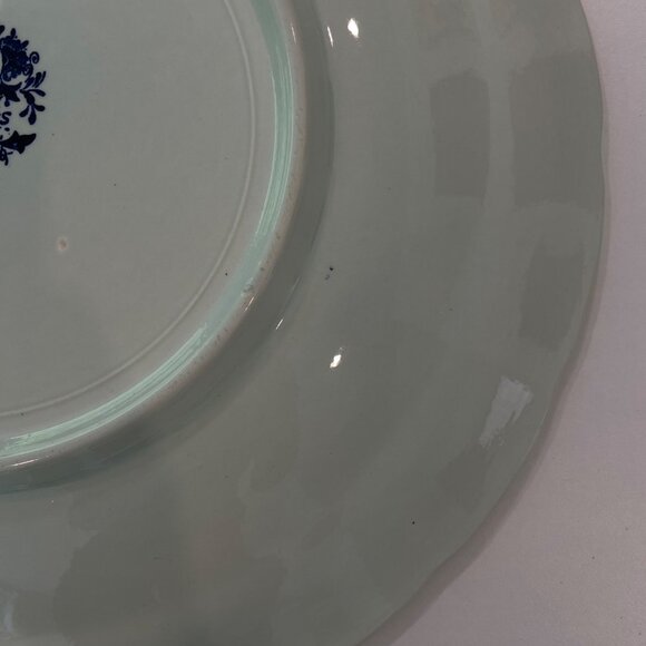 Vintage Nour du Chattel Boch Belgium Delft Blue &White Windmill Scene Decorative - Picture 11 of 16